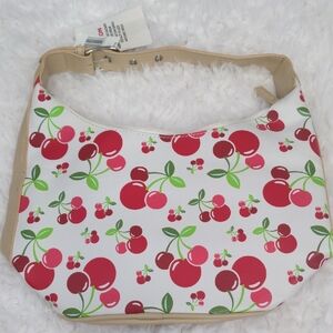 Disney Hidden Mickey Cherry Print Shoulder Bag 🍒